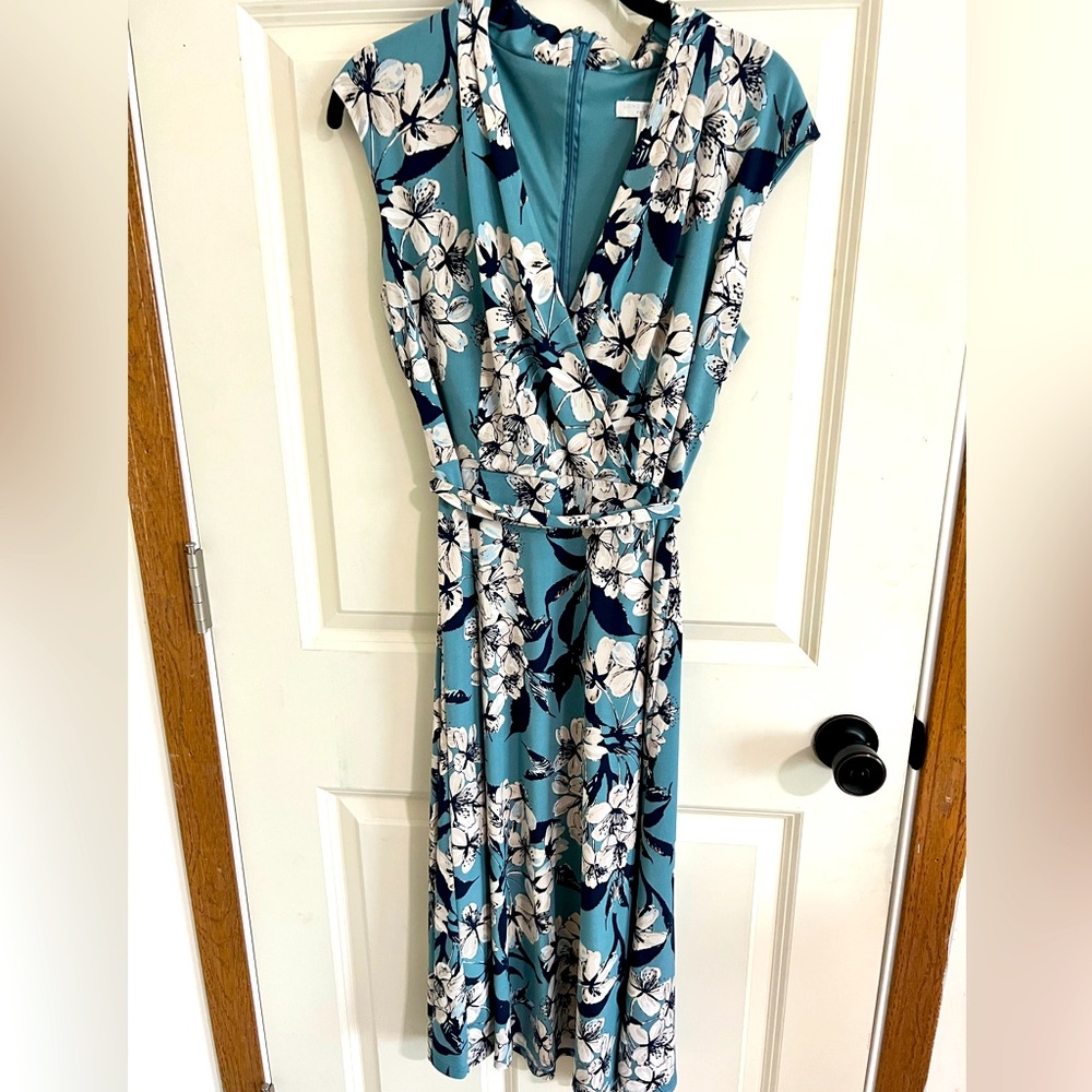 London fog jersey midi dress